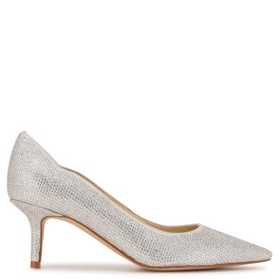 Nine West Abaline Rhinestone Pointy Kappe Silber | 0159IVQSN