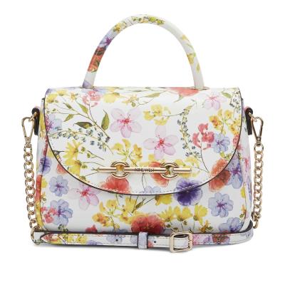 Nine West Addy Mini Top Handle Flap Blumen | 1987JOFME