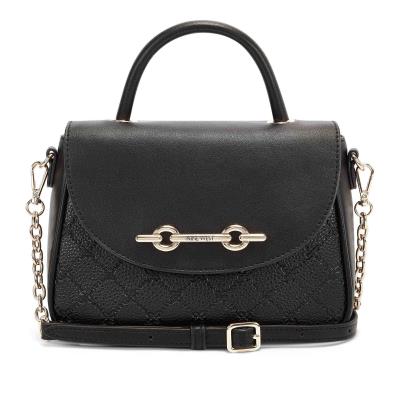 Nine West Addy Mini Top Handle Flap Schwarz | 2698LYZOU