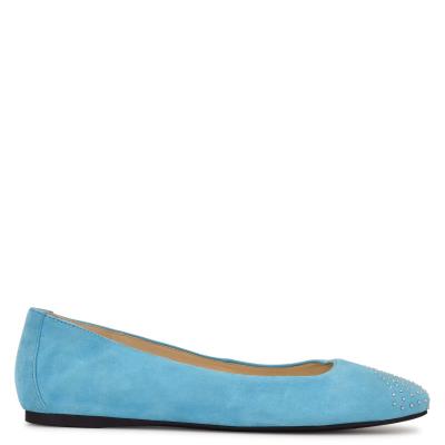 Nine West Aloha Studded Square-Kappe Hellblau | 3915XPJAW