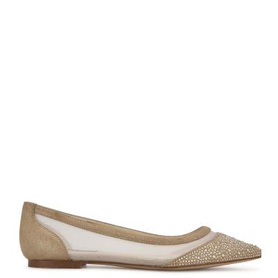 Nine West Bogus Pointy Kappe Beige | 2076FMAXS