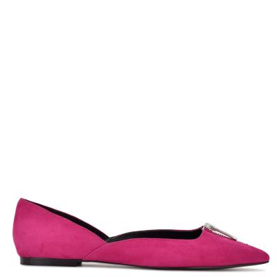 Nine West Brina Pointy Kappe Rosa | 8379ZPEQD