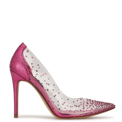 Nine West Franca Kleider Rosa | 6128DEJNS