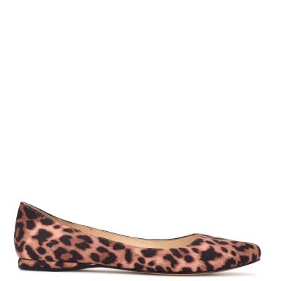 Nine West Speakup Almond Kappe Leopard | 9841MKWZO