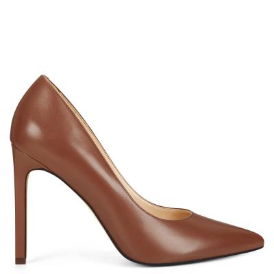 Nine West Tatiana Pointy Kappe Braun | 6475FKUTY