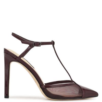 Nine West Terrah Kleider Rot | 7528HMTFQ