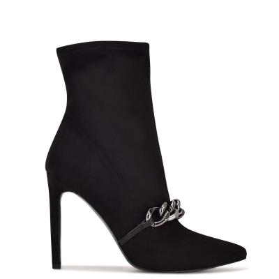 Nine West Timbaa Kleider Bootie Schwarz | 0826GZVOM