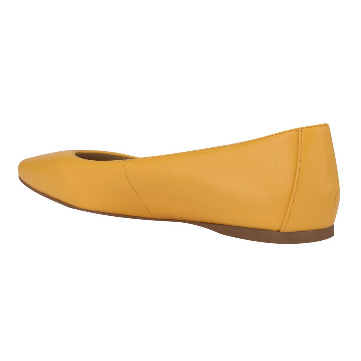 Nine West Alena Square-Kappe Gelb | 7036UCXVL