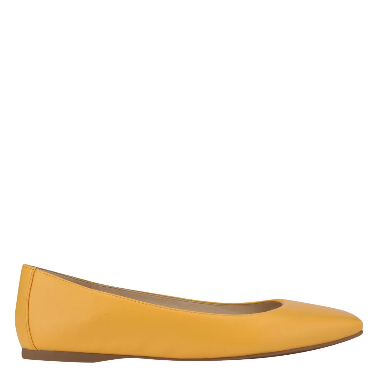 Nine West Alena Square-Kappe Gelb | 7036UCXVL