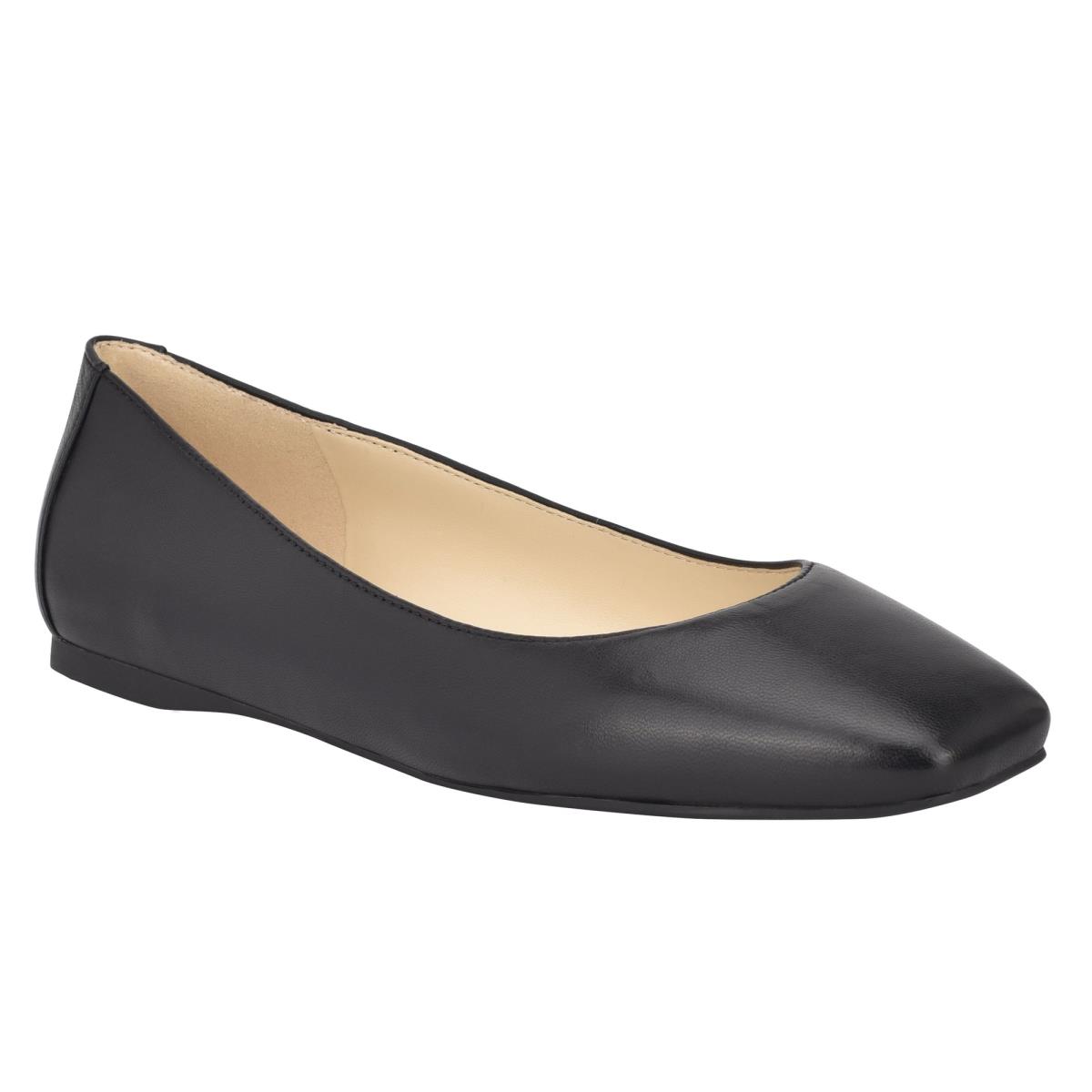 Nine West Alena Square-Kappe Schwarz | 3049YOENW