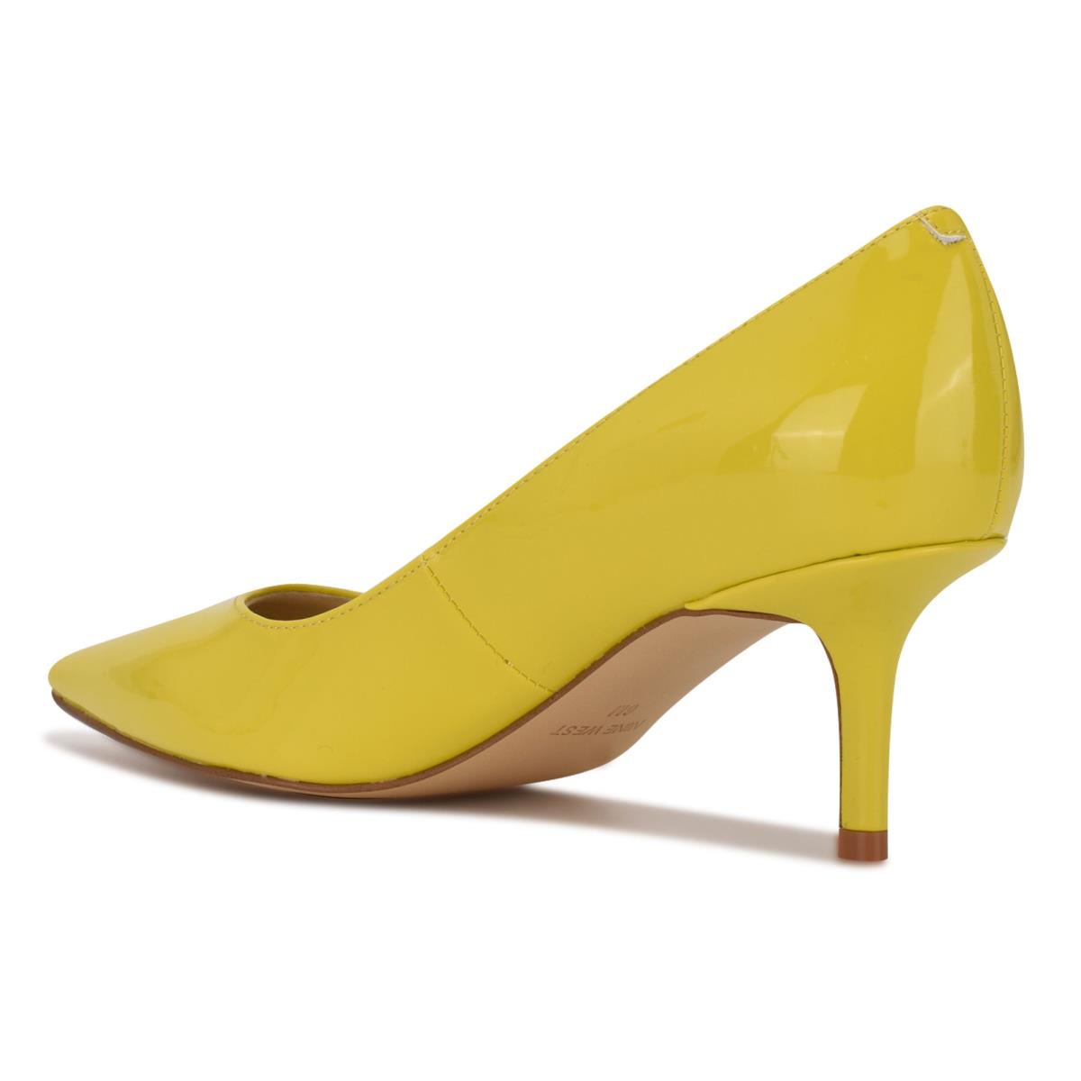 Nine West Arlene Pointy Kappe Gelb | 2675ZJHOL