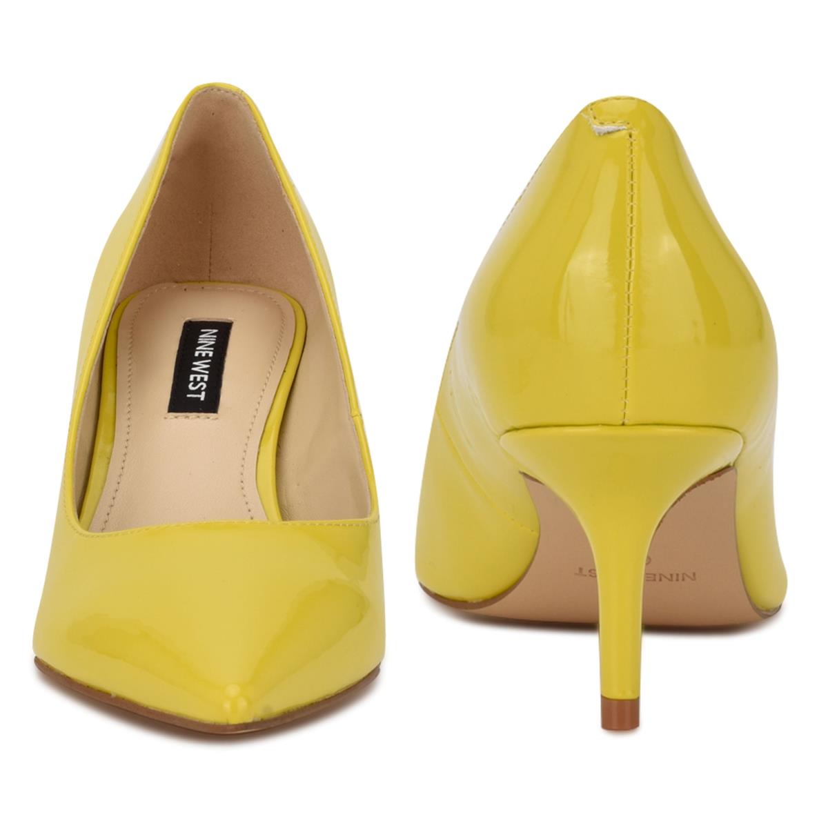 Nine West Arlene Pointy Kappe Gelb | 2675ZJHOL