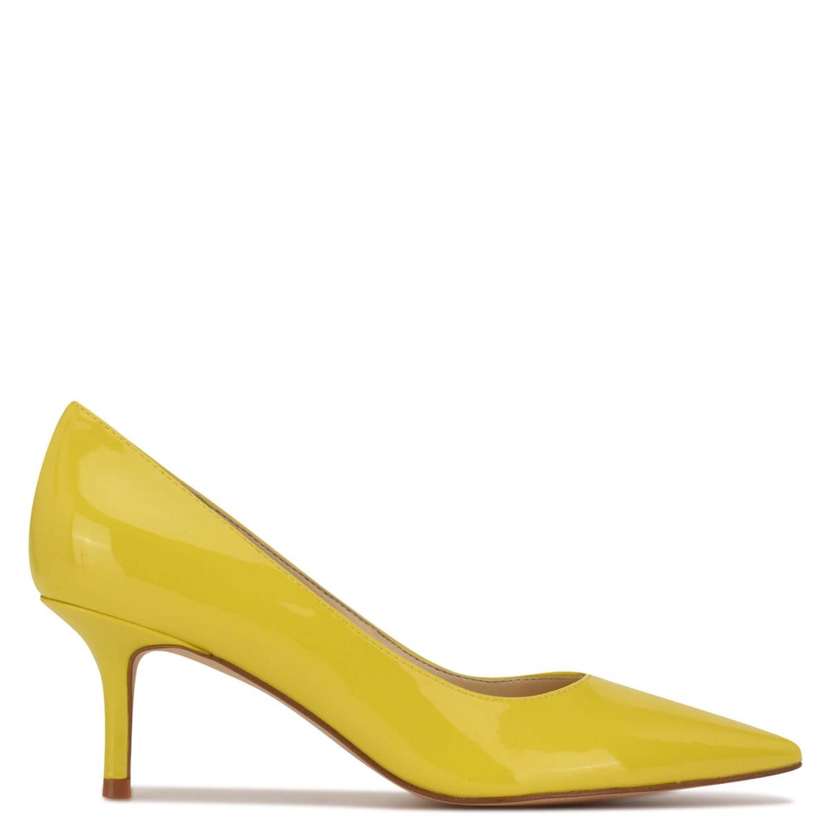 Nine West Arlene Pointy Kappe Gelb | 2675ZJHOL