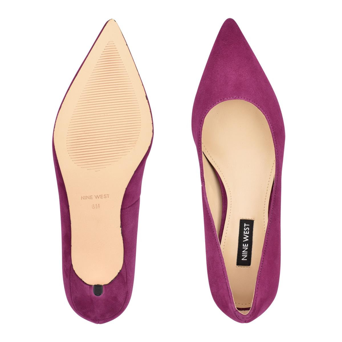 Nine West Arlene Pointy Kappe Lila | 1632YQFNI