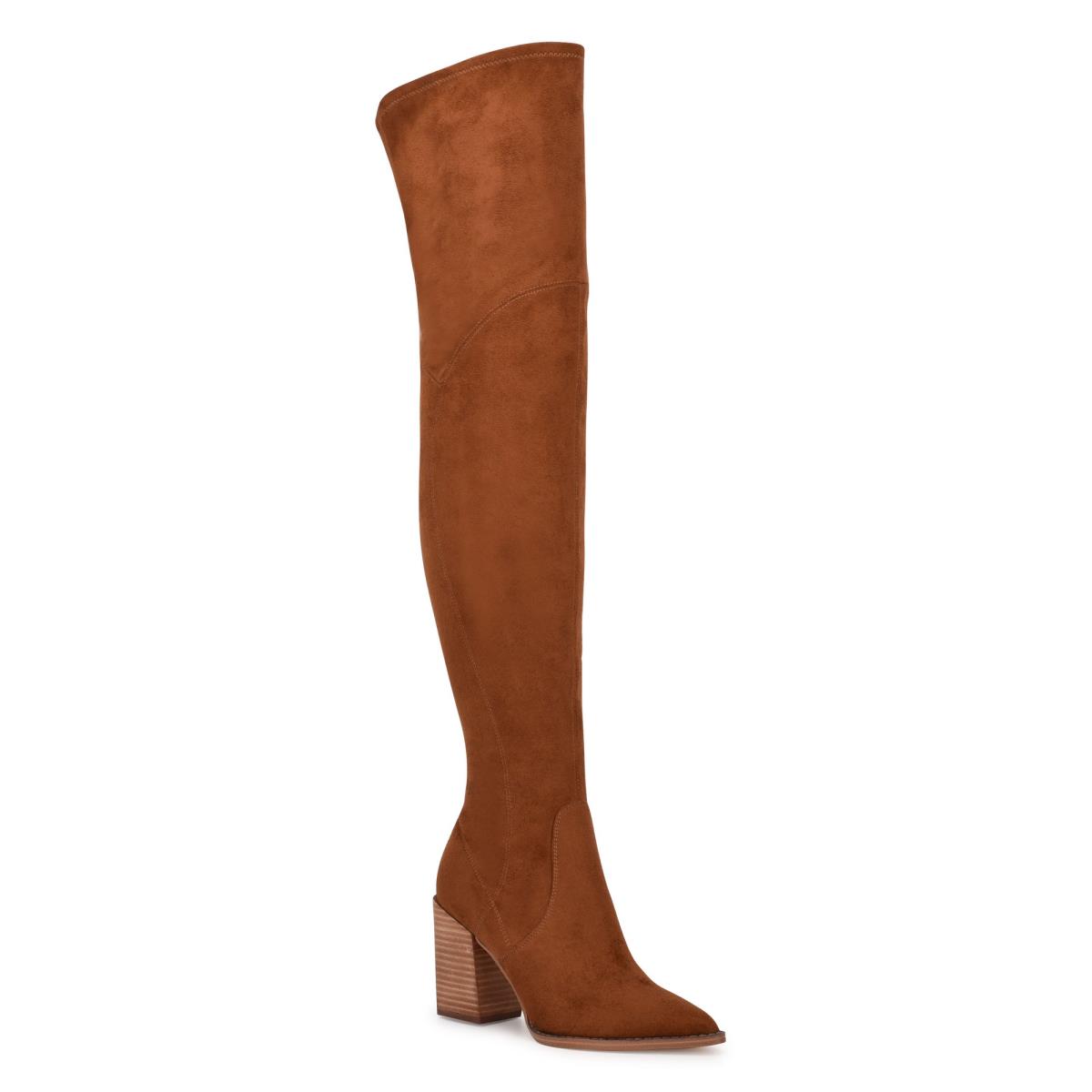 Nine West Barret Over The Knee Braun | 5930TUQIB