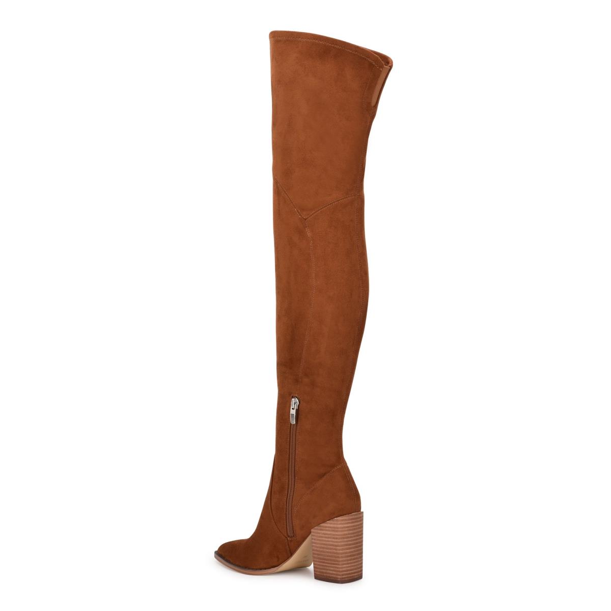 Nine West Barret Over The Knee Braun | 5930TUQIB