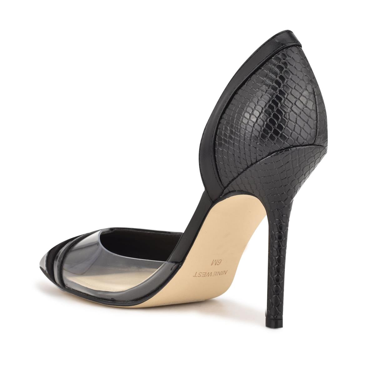 Nine West Behave Pointy Kappe Schwarz | 9830TVELS