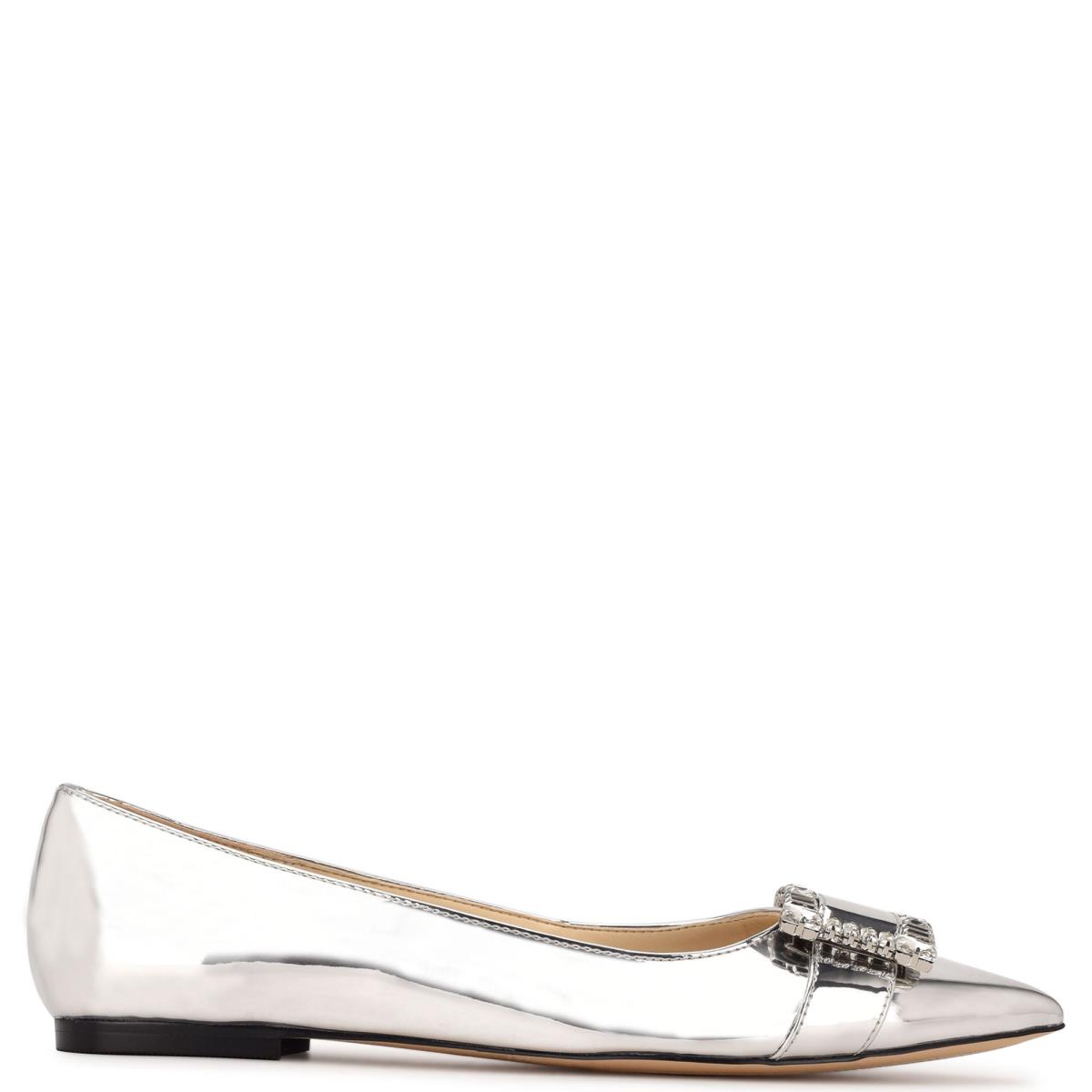 Nine West Behold Kleider Silber | 7463GPEVL