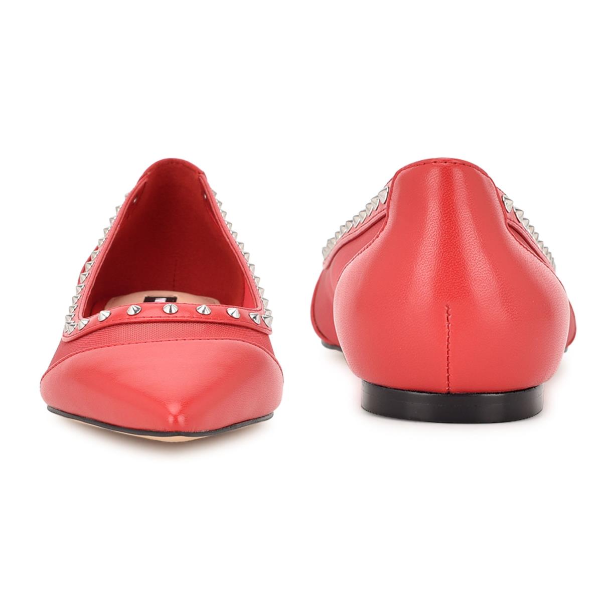 Nine West Bizzie Pointy Kappe Rosa | 3109VXMNA