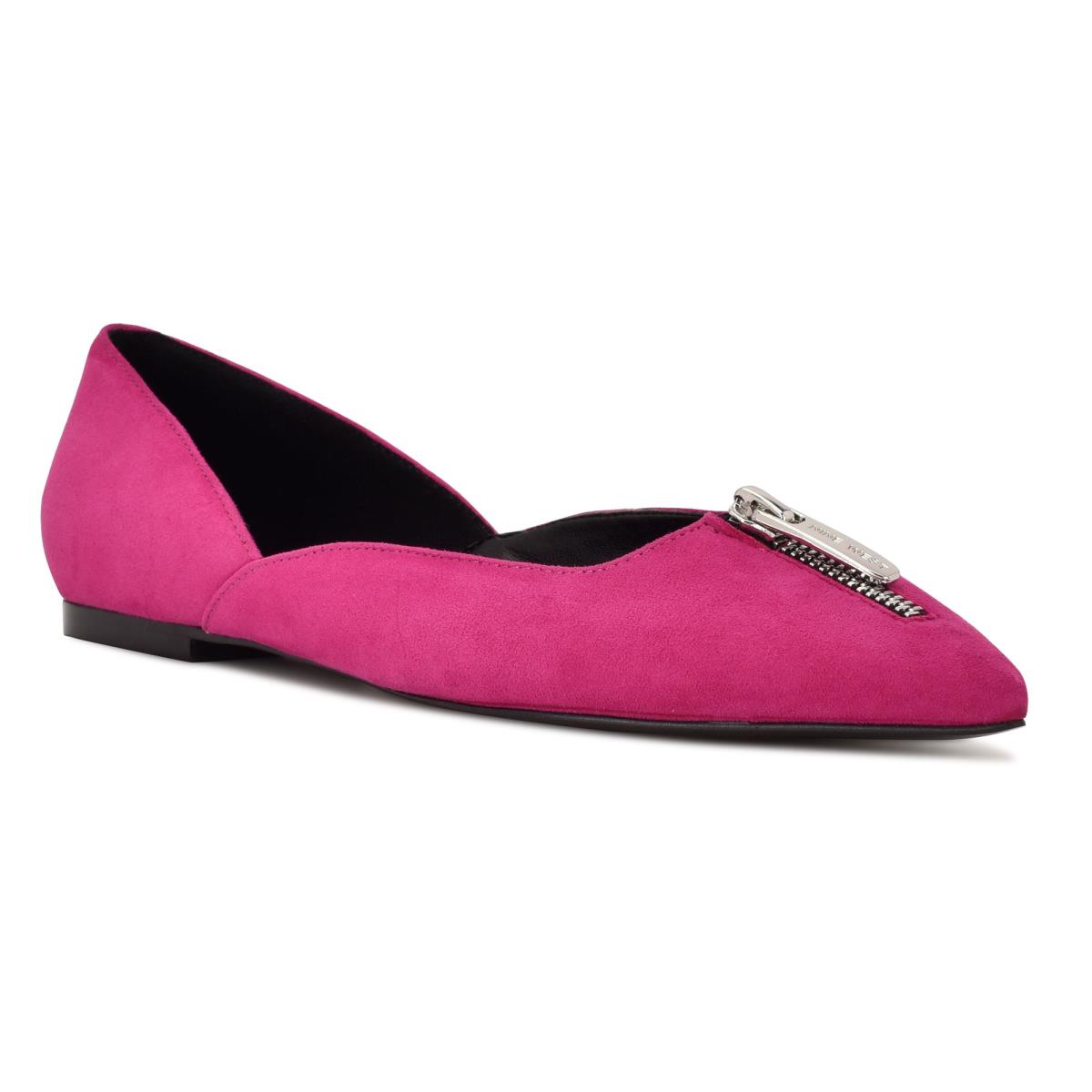 Nine West Brina Pointy Kappe Rosa | 8379ZPEQD