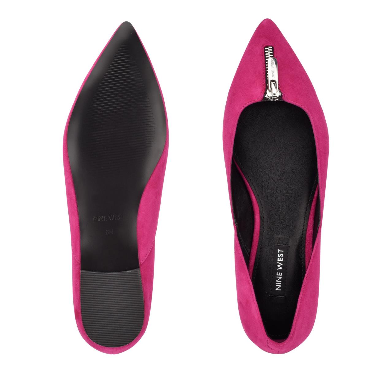 Nine West Brina Pointy Kappe Rosa | 8379ZPEQD