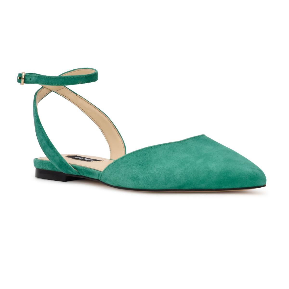 Nine West Briy Pointy Kappe Grün | 3189ADXZR