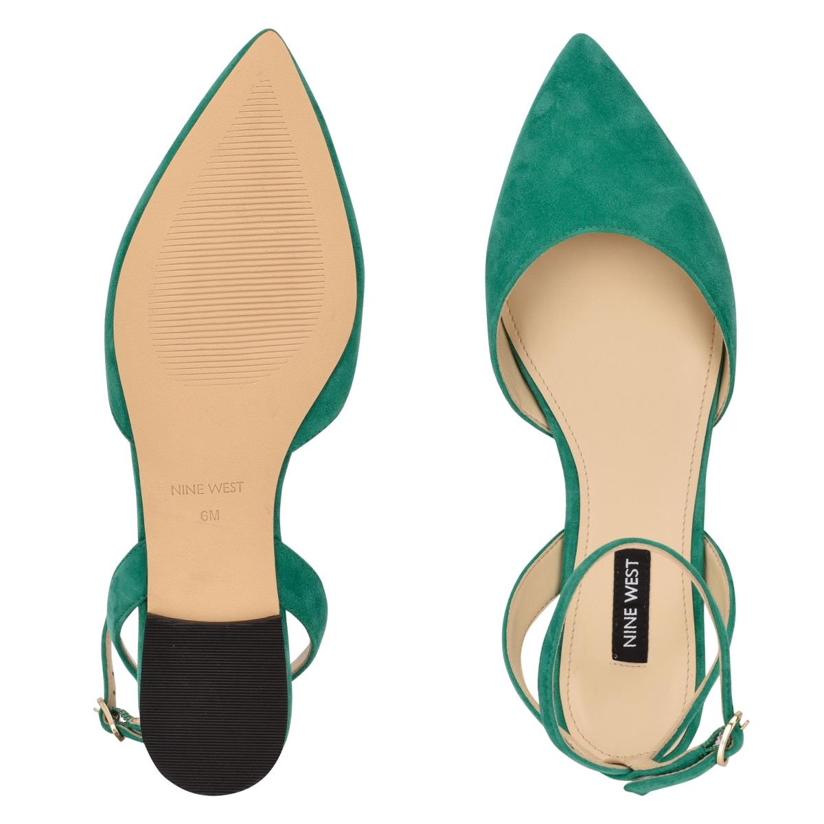 Nine West Briy Pointy Kappe Grün | 3189ADXZR