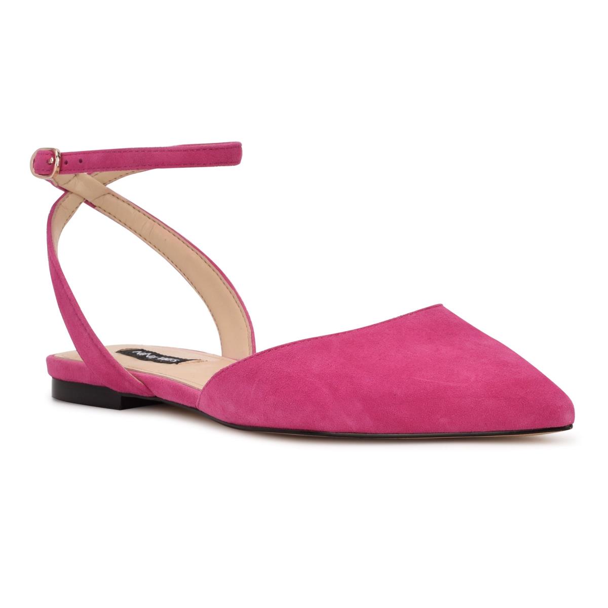 Nine West Briy Pointy Kappe Rosa | 6892LHSRZ