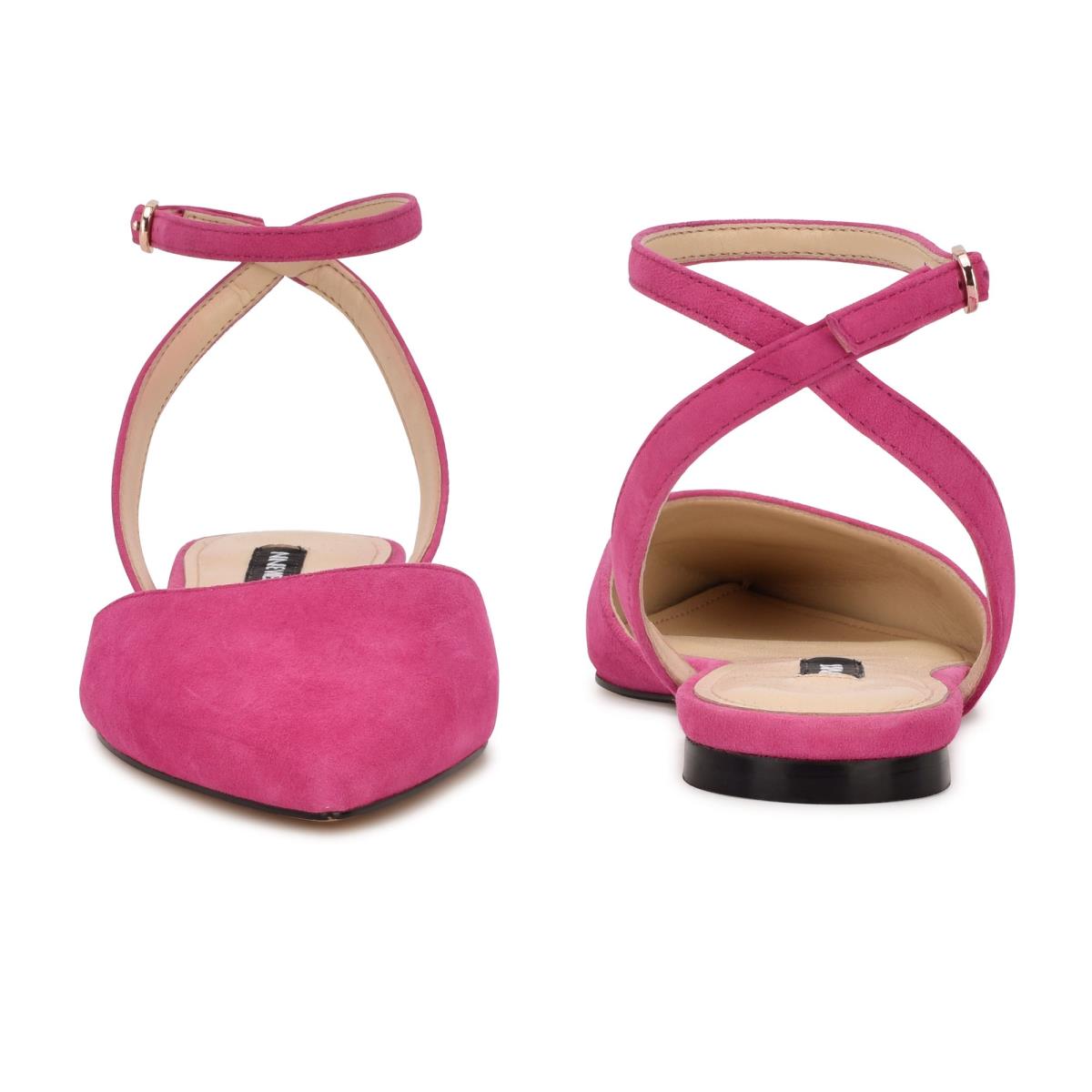 Nine West Briy Pointy Kappe Rosa | 6892LHSRZ