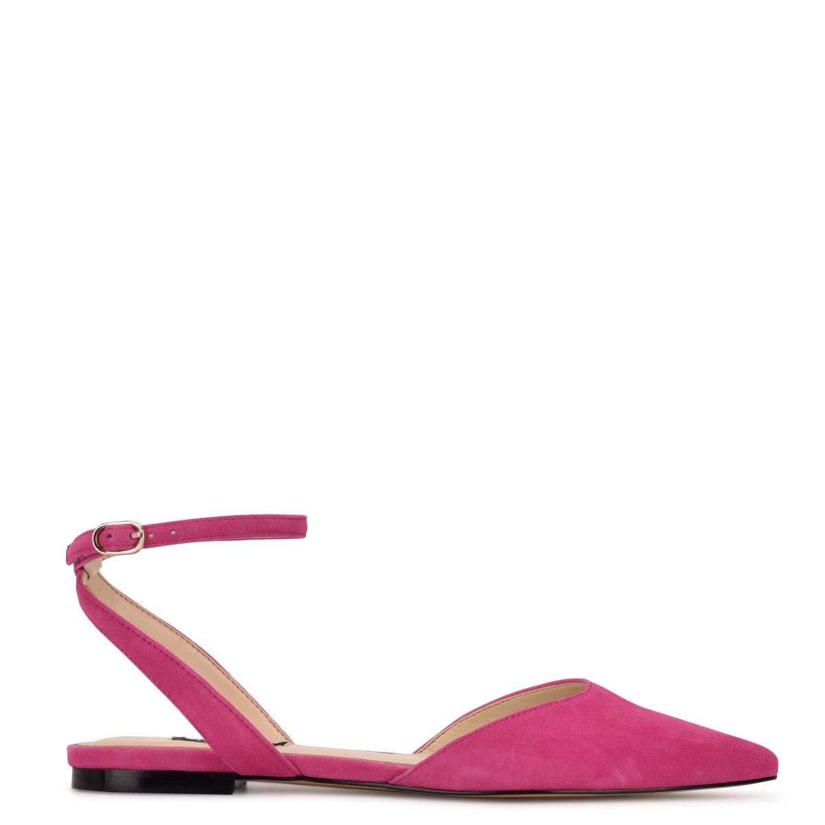 Nine West Briy Pointy Kappe Rosa | 6892LHSRZ