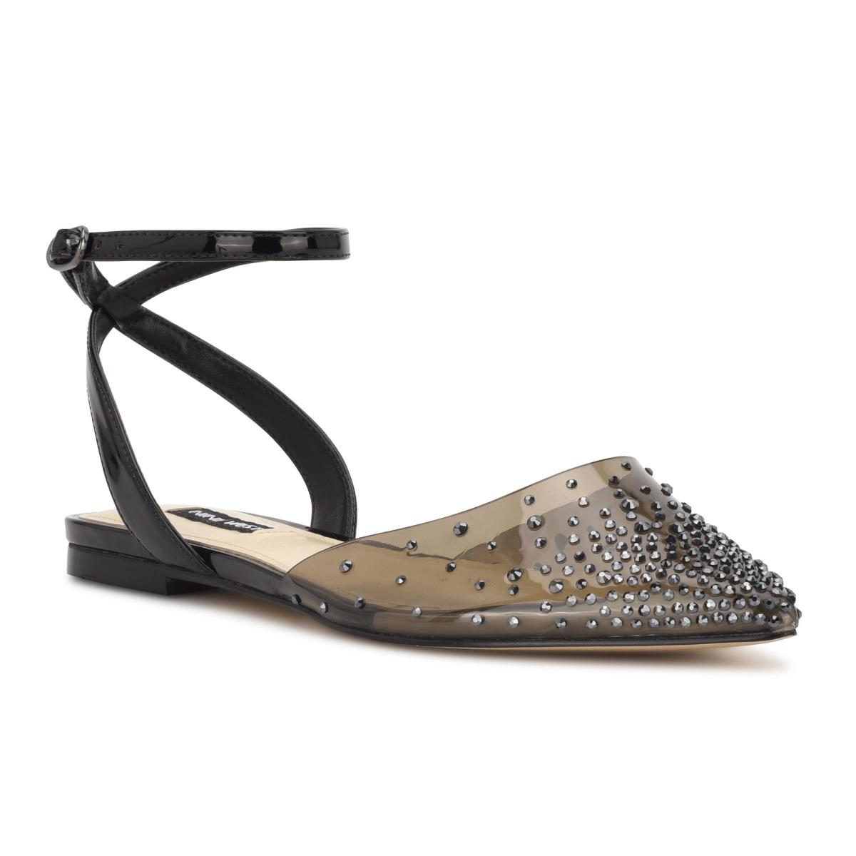 Nine West Briya Pointy Kappe Schwarz | 9375HWSCI