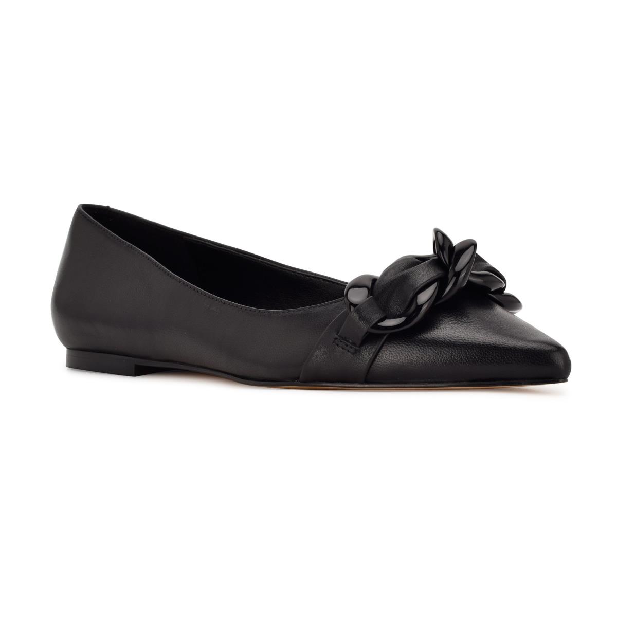 Nine West Buyme Pointy Kappe Schwarz | 1506CNSPV