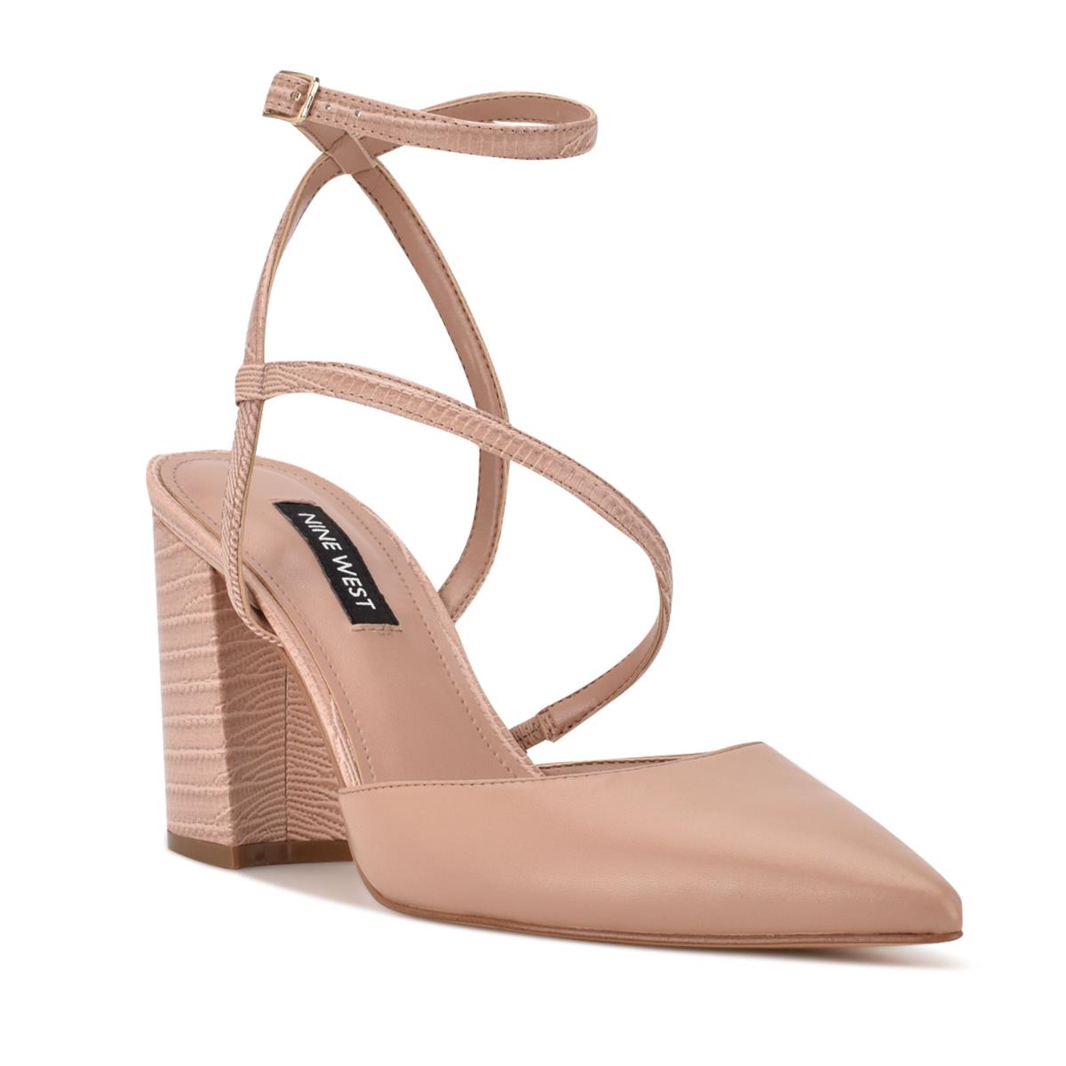 Nine West Collette Kleider Hellbeige | 7591NIATV