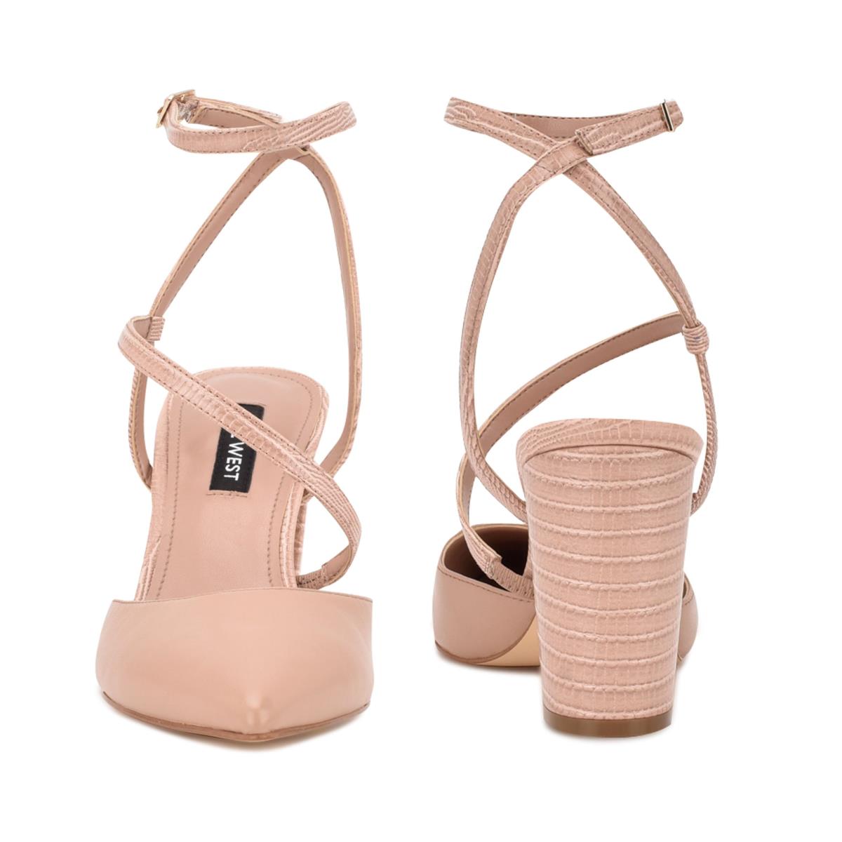 Nine West Collette Kleider Hellbeige | 7591NIATV