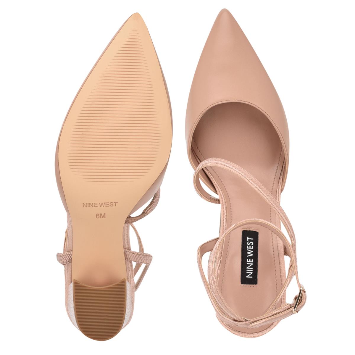 Nine West Collette Kleider Hellbeige | 7591NIATV