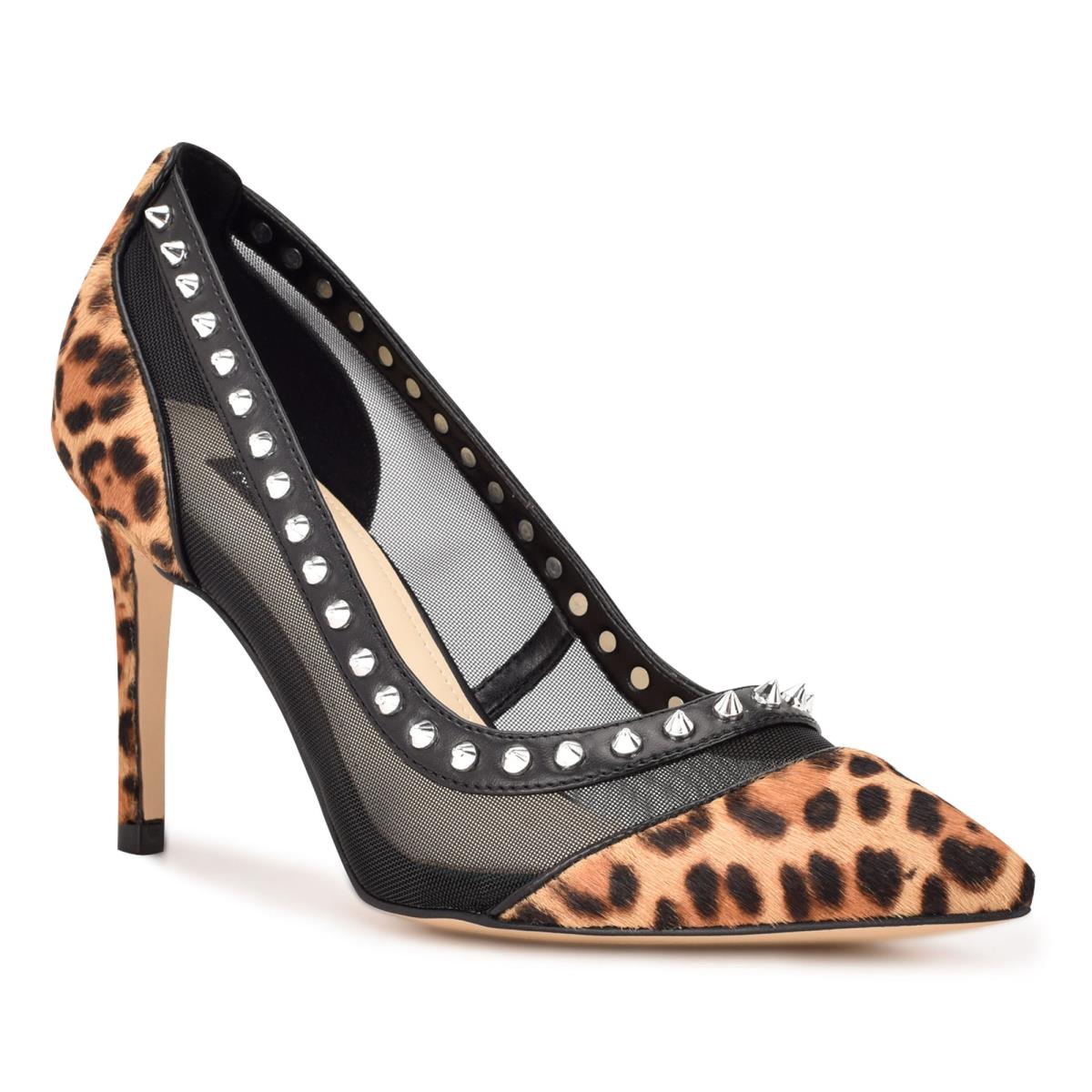 Nine West Erian Pointy Kappe Leopard | 0498ZJONF