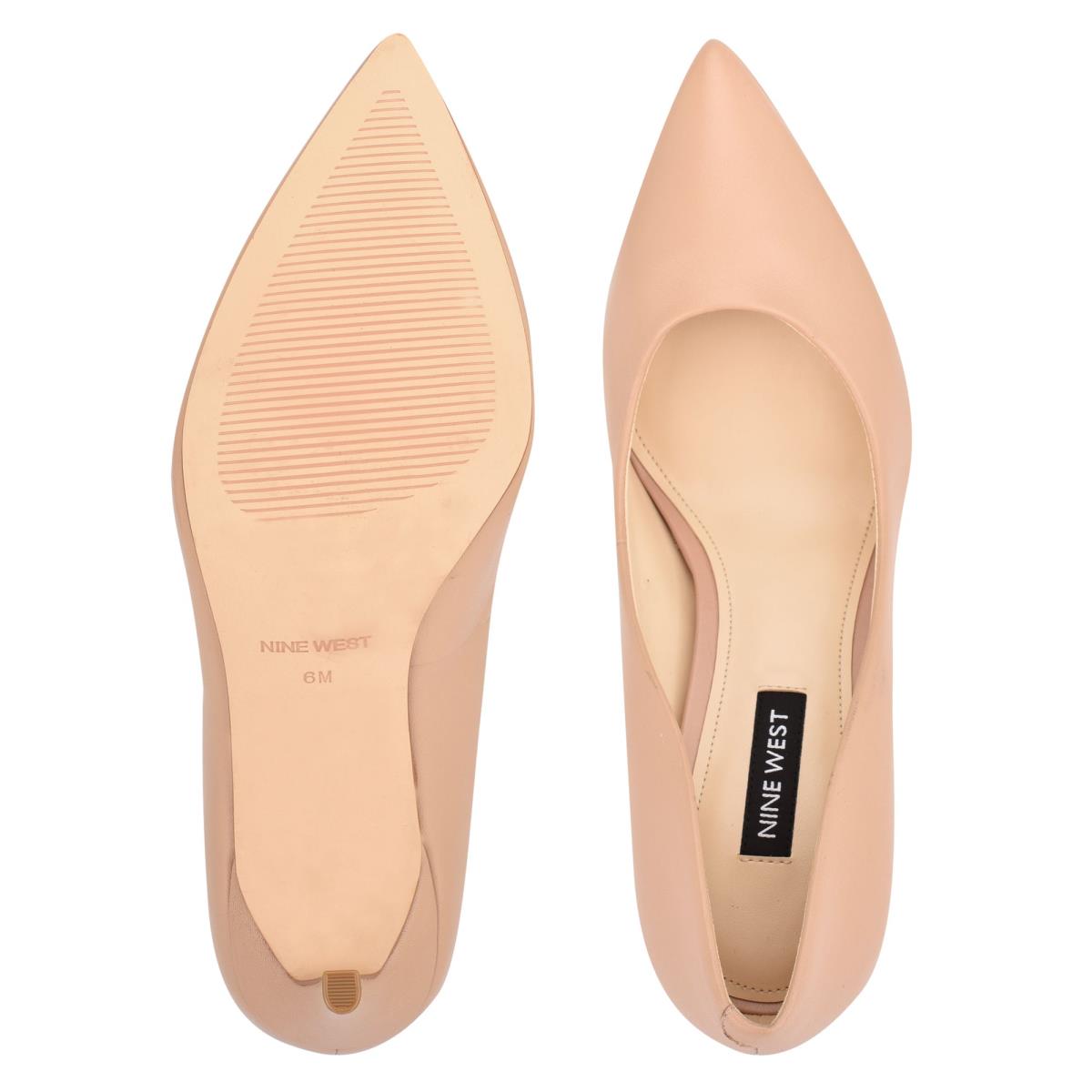 Nine West Ezra Pointy Kappe Beige | 5068UBDRV