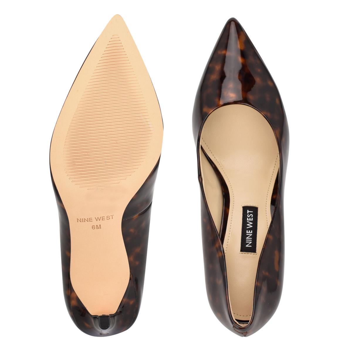 Nine West Ezra Pointy Kappe Kaffee | 0257CBZON