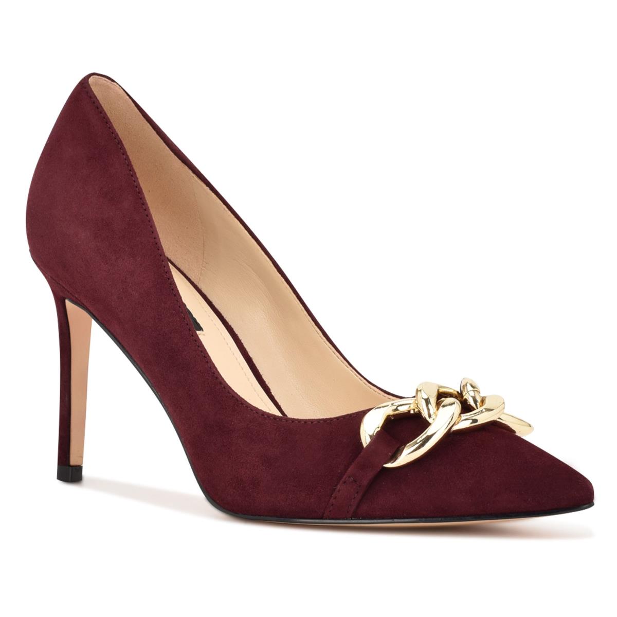 Nine West Ezzie Pointy Kappe Bordeaux | 3681THJKD