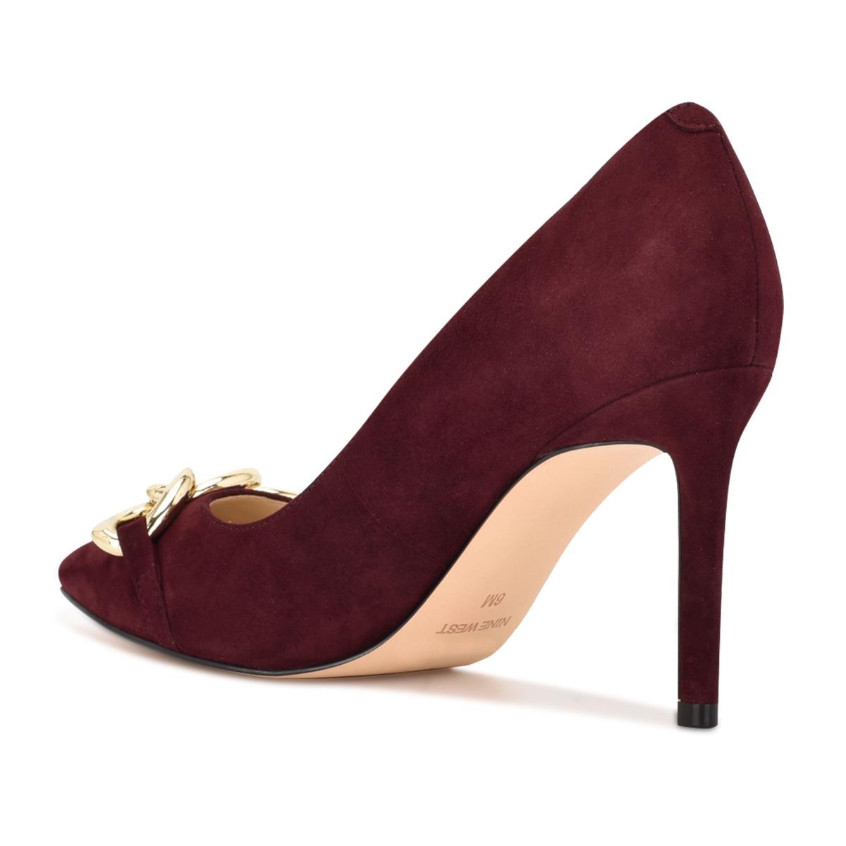 Nine West Ezzie Pointy Kappe Bordeaux | 3681THJKD