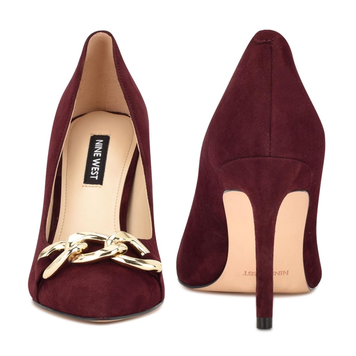 Nine West Ezzie Pointy Kappe Bordeaux | 3681THJKD