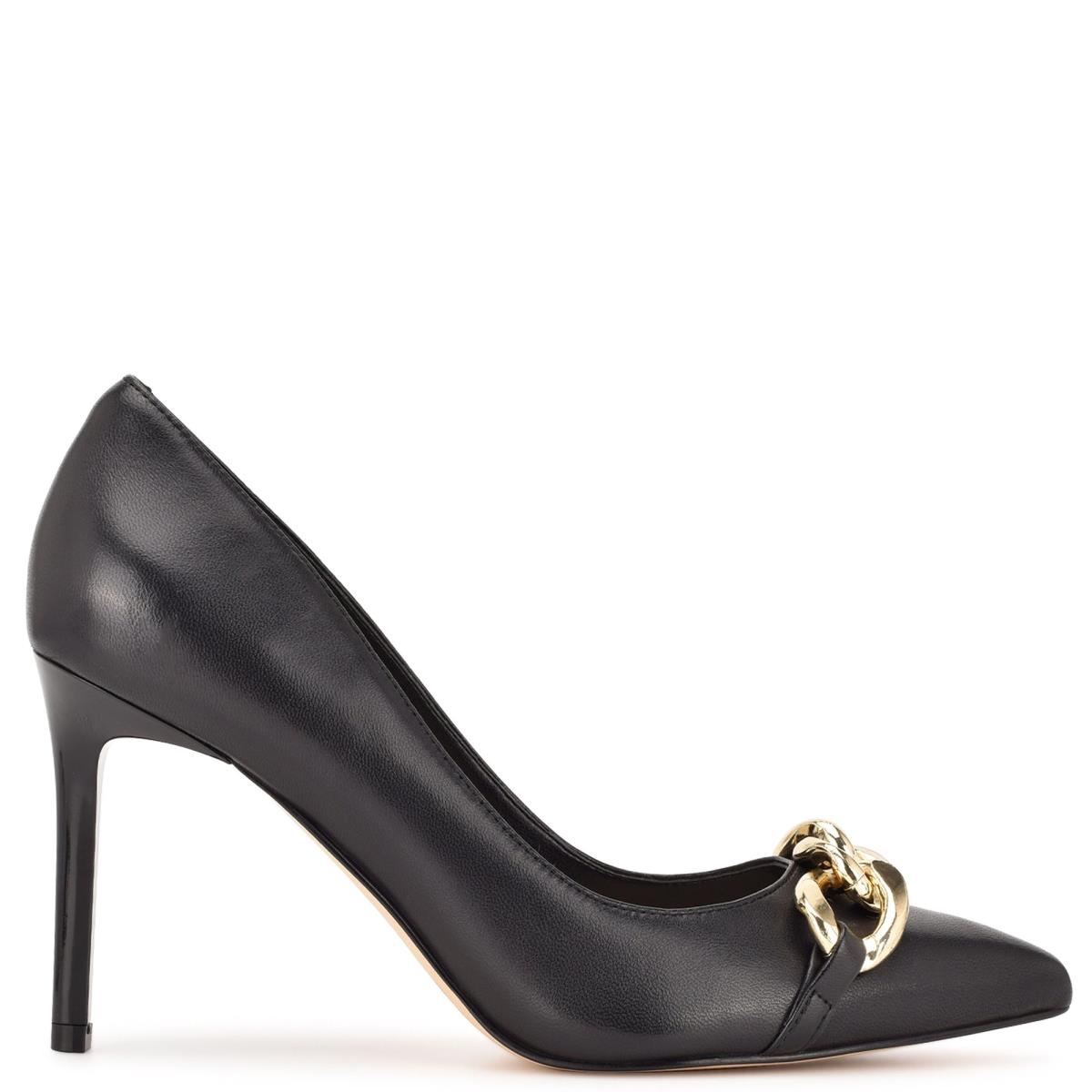 Nine West Ezzie Pointy Kappe Schwarz | 8579NPBLQ