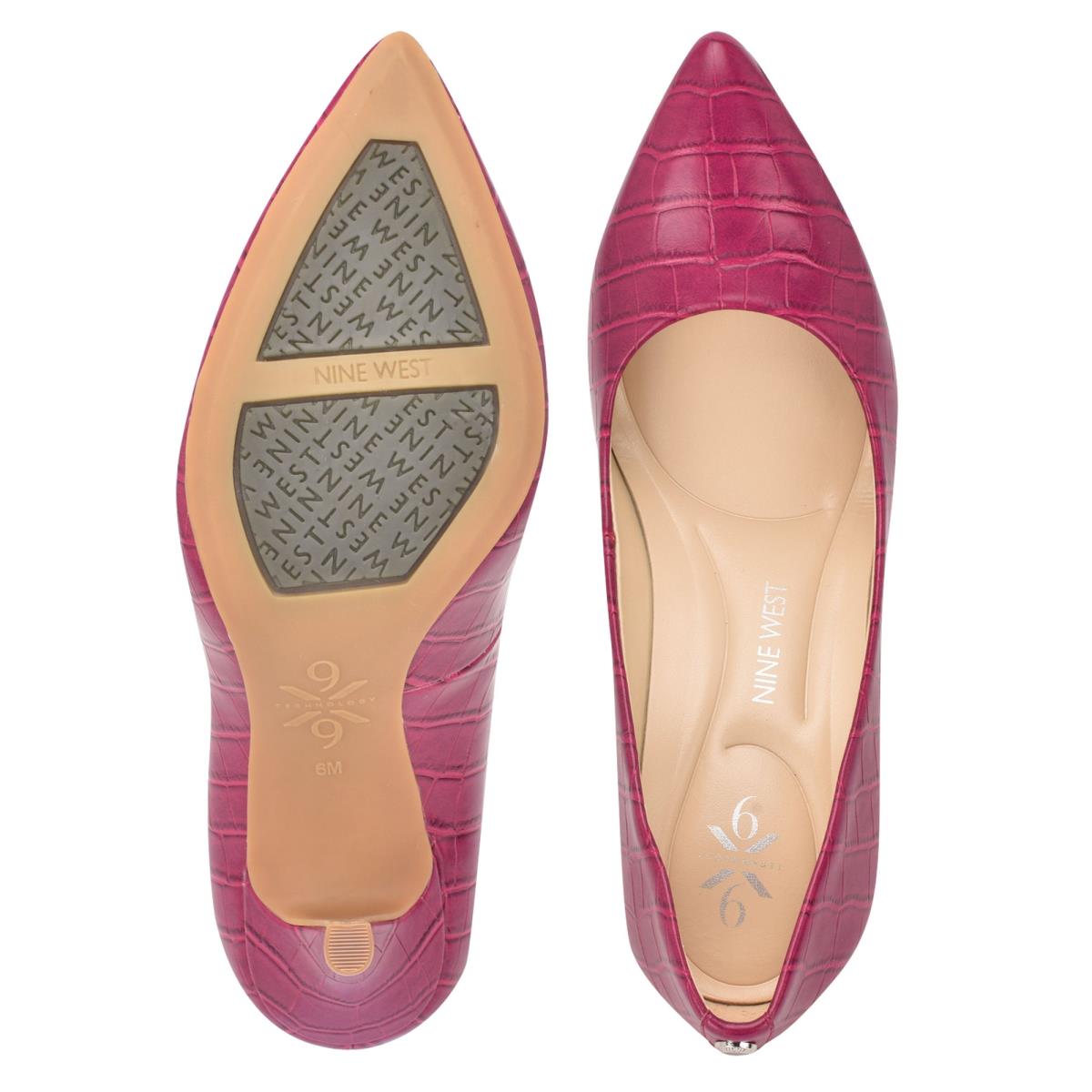 Nine West Fifth 9x9 Pointy Kappe Rosa | 0158WAUQF