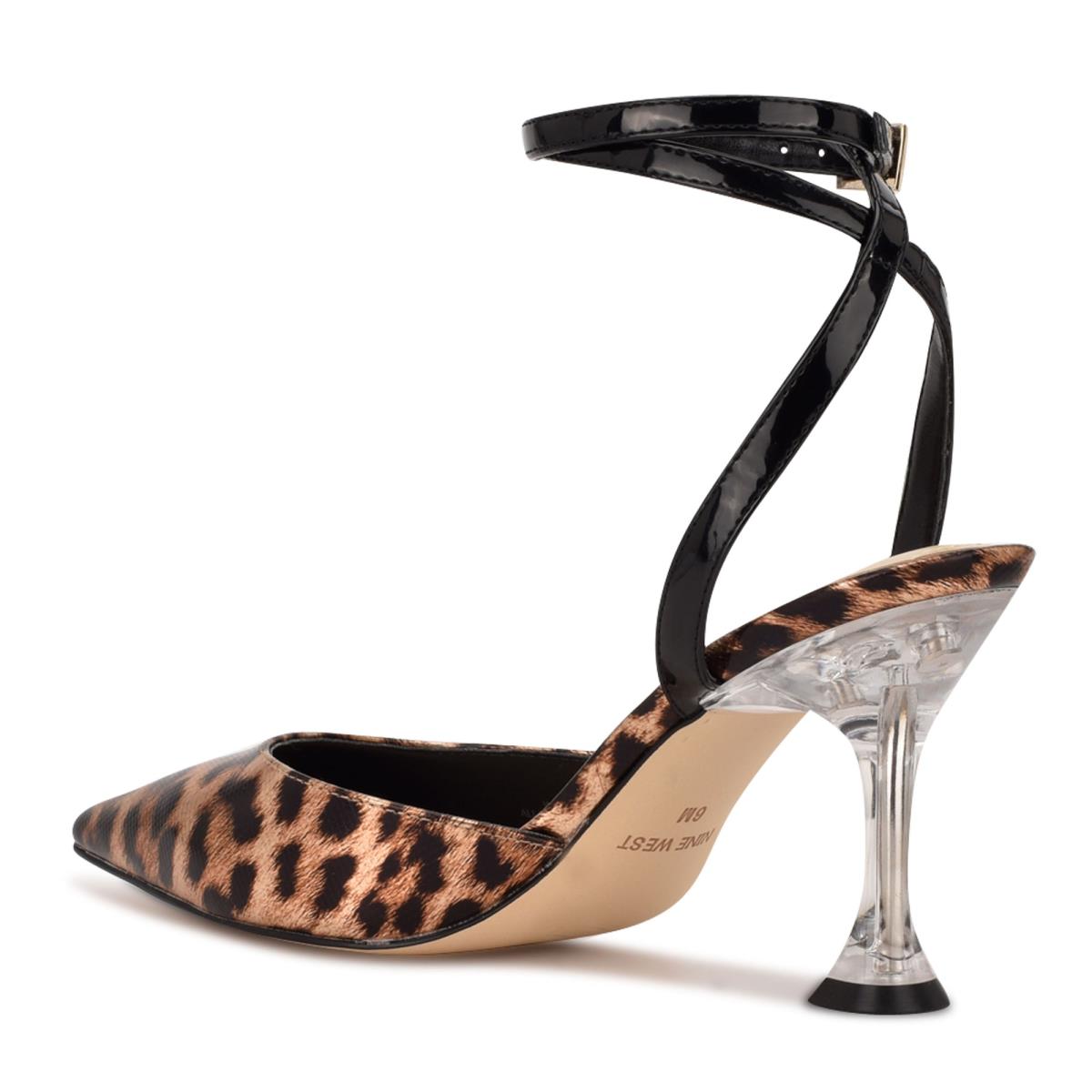 Nine West Harlowe Ankle Riemen Leopard | 6402OSZVJ