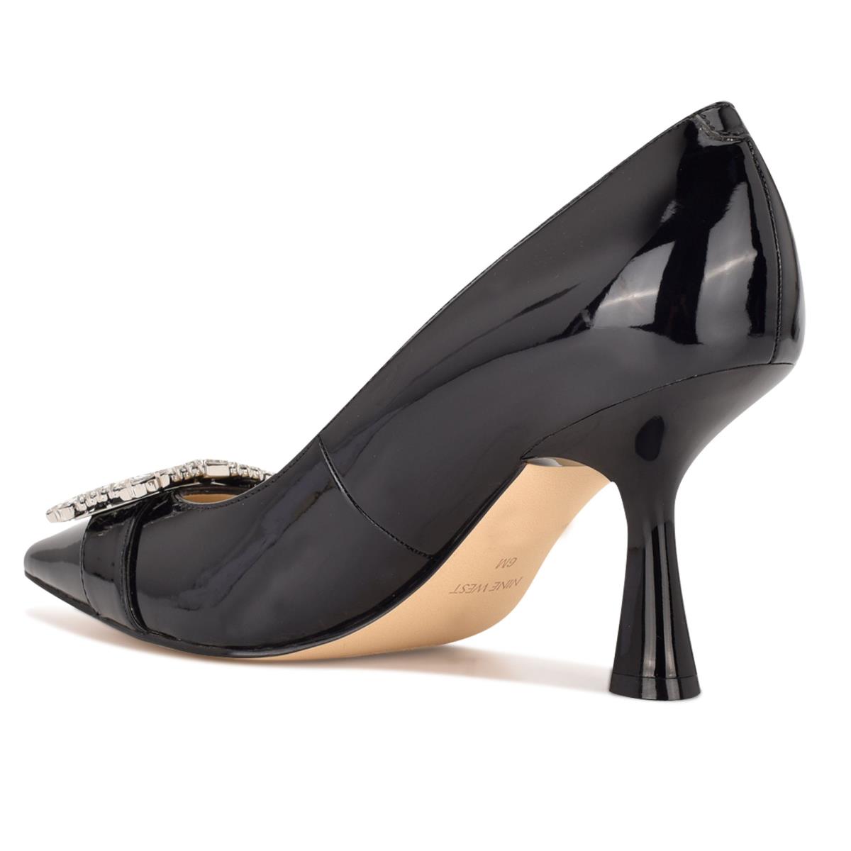 Nine West Helyn Pointy Kappe Schwarz | 5069MCINP