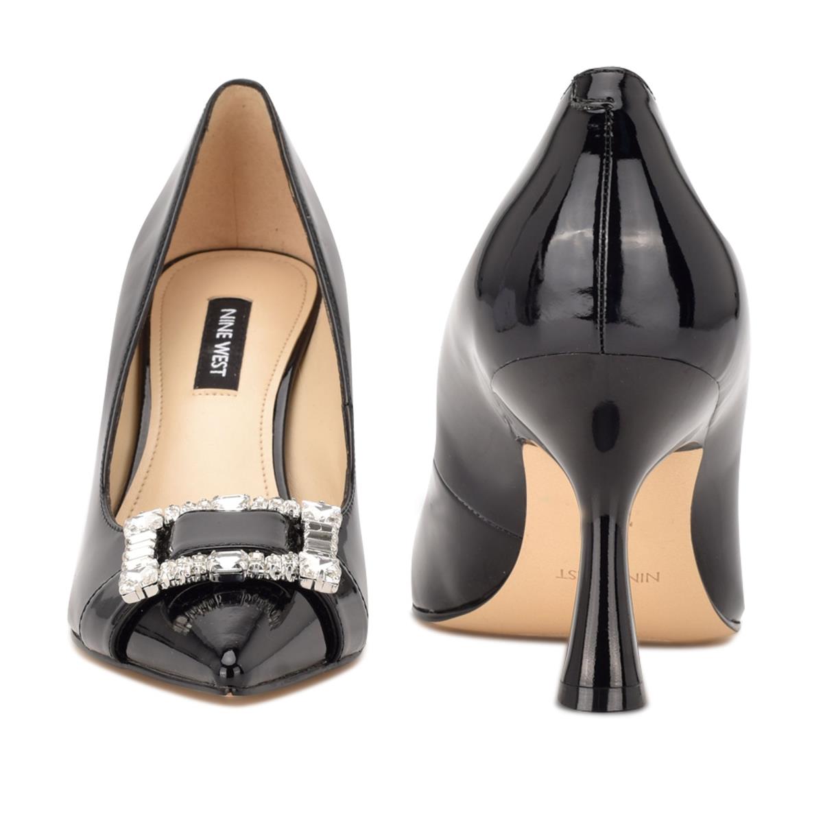 Nine West Helyn Pointy Kappe Schwarz | 5069MCINP