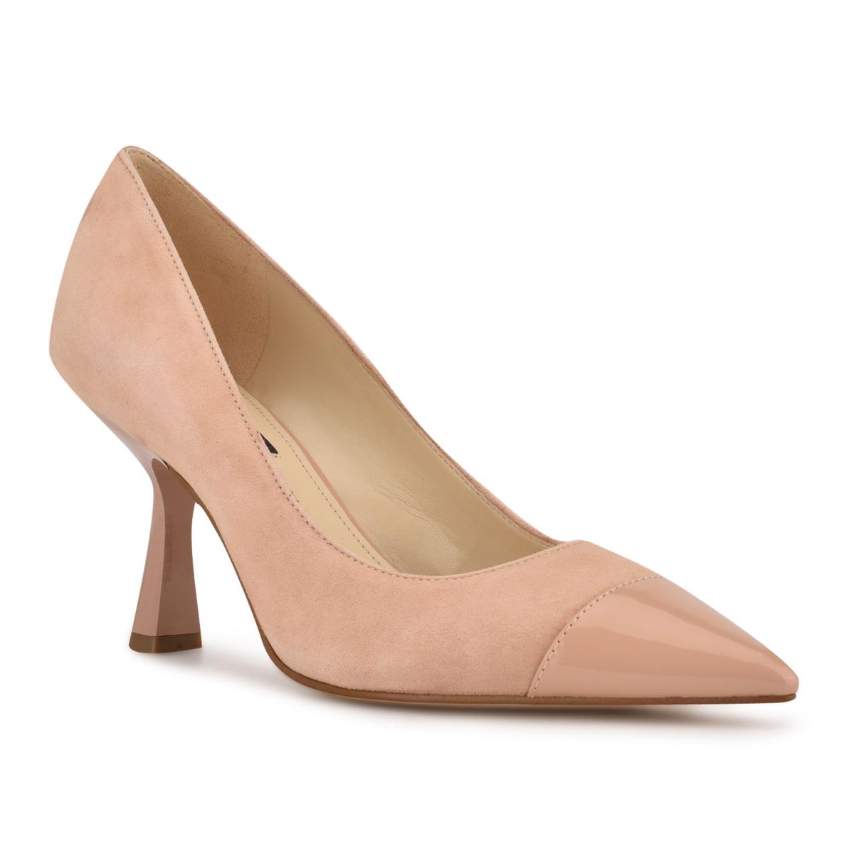 Nine West Hippa Pointy Kappe Beige | 3617NJRCH