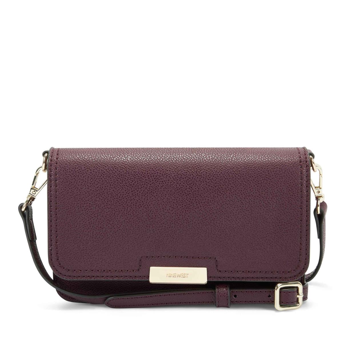 Nine West Lawson Wallet On A String Bordeaux | 7238QHZGJ