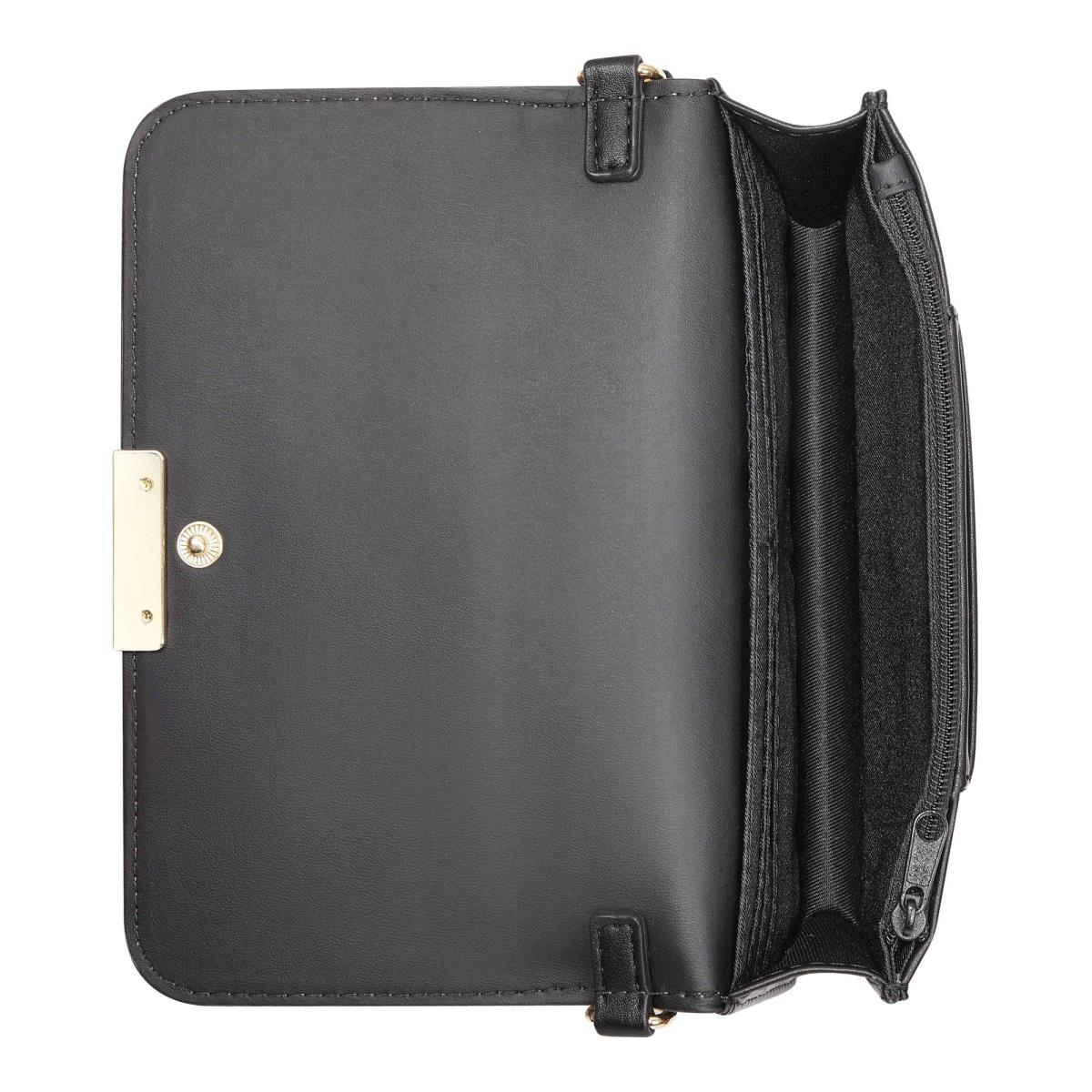 Nine West Lawson Wallet On A String Braun Schwarz | 0573NYPCA