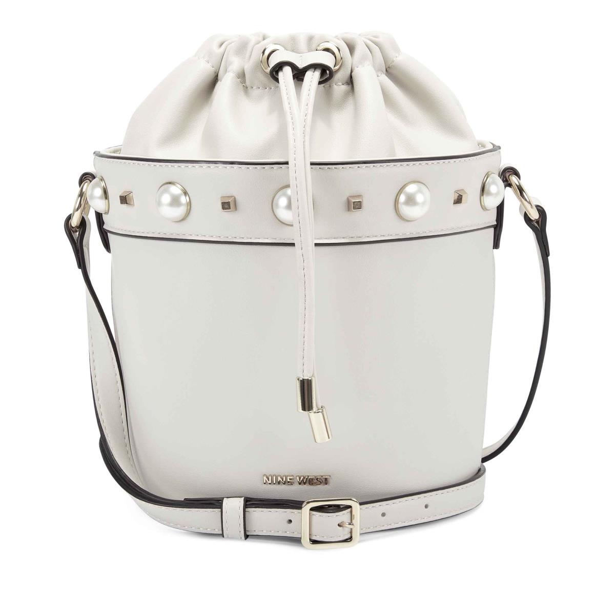 Nine West Laylin Drawstring Bucket Weiß | 9587YLIZO